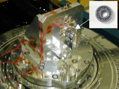 宇宙用ベアリングの打上げ振動実験